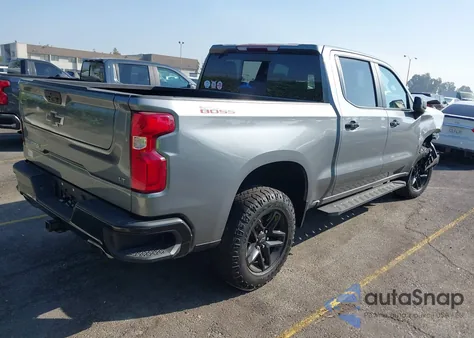 2021 Chevrolet Silverado 1500 4Wd Short Bed Lt Trail Boss z USA, uszkodzony, nr VIN 3GCPYFED0MG443224